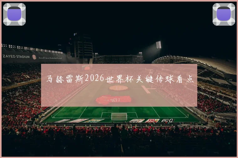 马赫雷斯2026世界杯关键传球看点